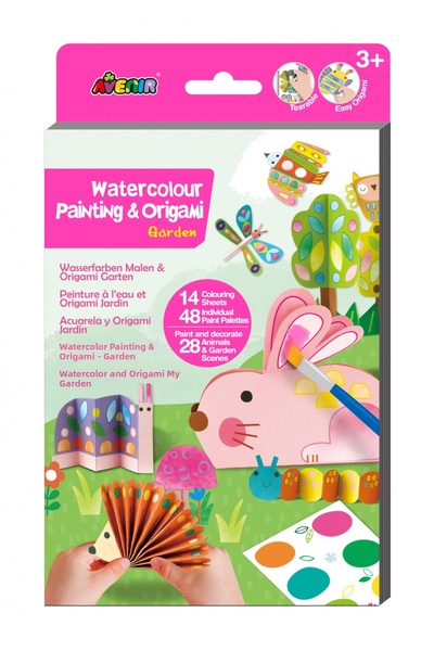 AVENİR Set creativ 2 in 1 - Pictura si Origami - Gradina