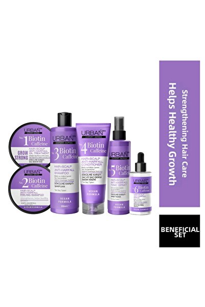 Urban Care مجموعة العناية بالشعر المضادة للتساقط من إكسبرت، تحتوي على 6 قطع، ...