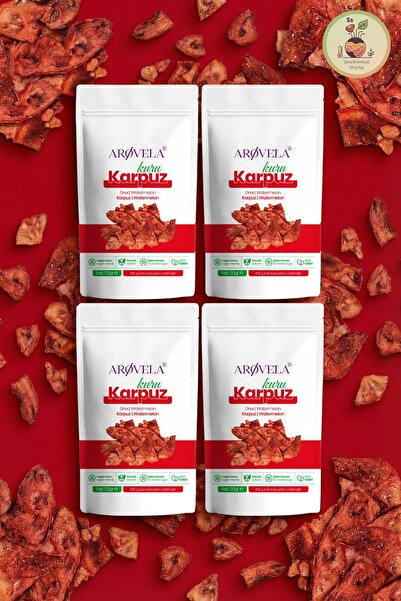 Arovela Arøvela - Geothermal Drying Watermelon 50 g X 4 Packs