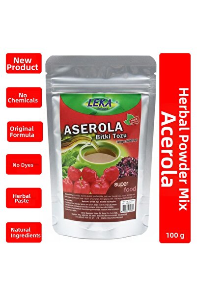 leka baharat مسحوق نبات أسيرولا 100 غ