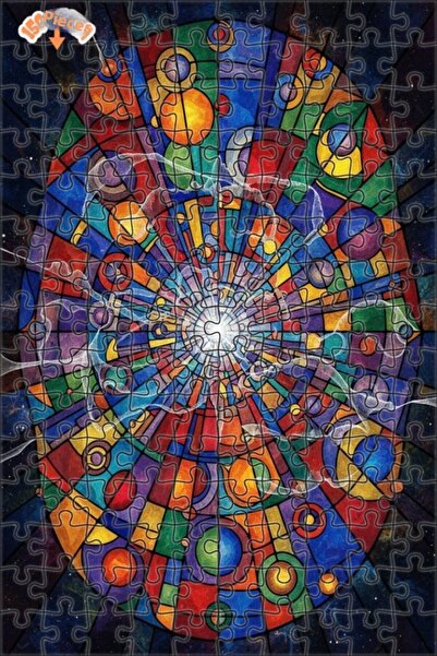 Teona Ahşap لغز فني عالمي بمظهر الألوان المائية 150 قطعة 20×30