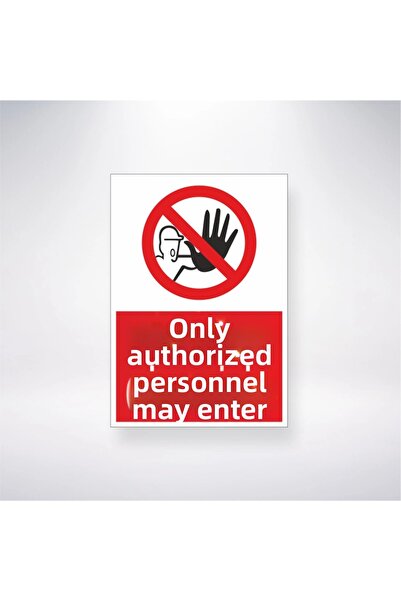 Reysa Tasarım يمكن الدخول المسؤول 21x38 ملصق لاصق خلفي