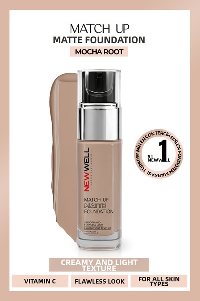 New Well Match up Matte Foundation Mocha Root 04 34 Gr