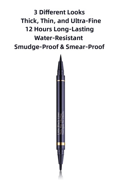 Estee Lauder قلم تحديد العيون السائل الأسود - لون اللون الأسود الصغير: 01 أون...