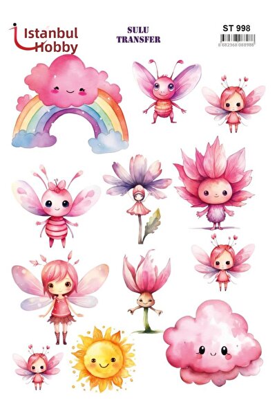 İstanbul Hobi Water Transfer Paper 25X35Cm St-998