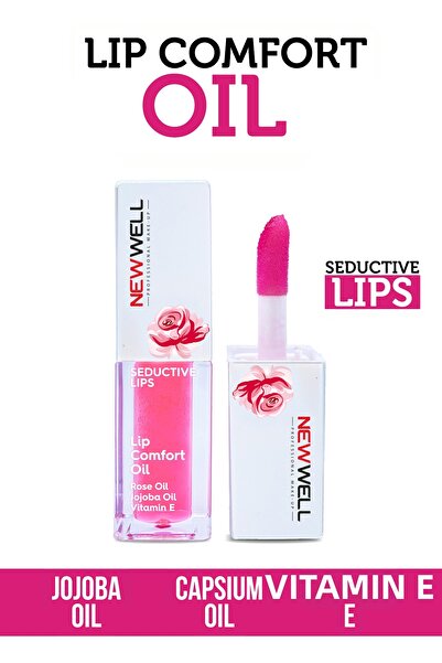 New Well Λάδι για την Άνεση των Χειλιών Λάδι για την Περιποίηση των Χειλιών 5 ml