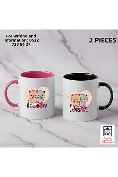 Ceymas Hediyelik 2-Piece Gift Set Dudububu Valentine's Day and Birthday Bubud...