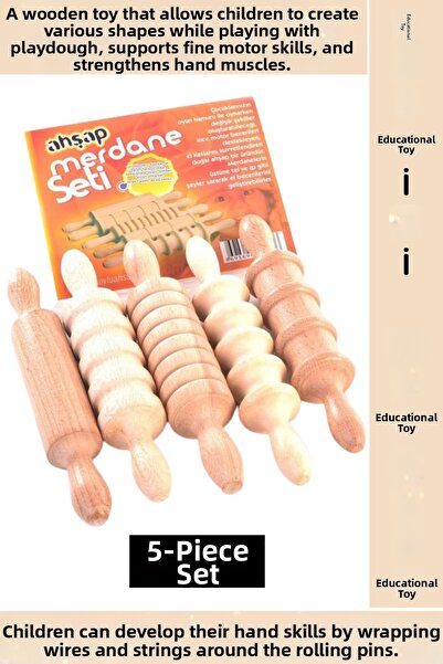 Wintoup Children's Educational Toy Fine Motor Hand Muscles Play Dough Shape S...