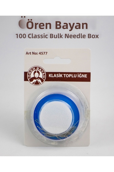 Ören Bayan Boxed Classic Bulk Needles 100 Pieces