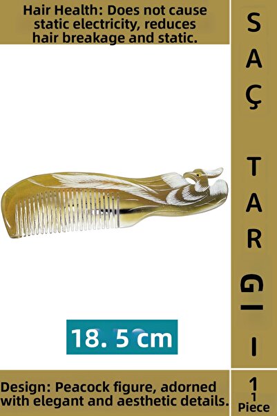 Wintoup Συμπαγής Τσάντα Φυσική χτένα μαλλιών για περιποίηση του μαλλιού, που ...