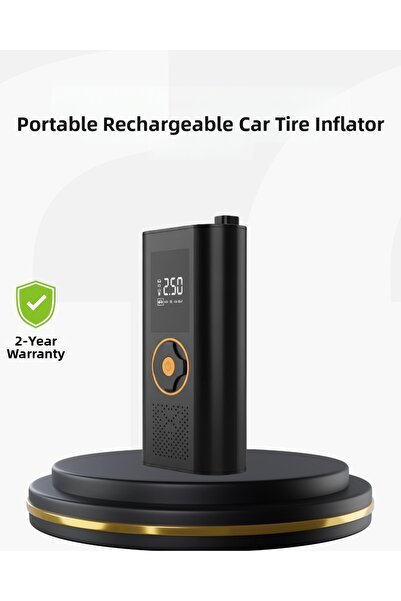 ZERO LAND جهاز نفخ الإطارات الرقمي المحمول NRZSNT آمن وعملي (203603)