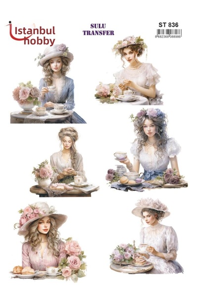 İstanbul Hobi Water Transfer Paper 25X35Cm St-836