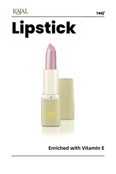 KAJAL أحمر شفاه مرطب ناعم الملمس ذو لمعة لؤلؤية – أحمر شفاه حريري مرطب من سيل...