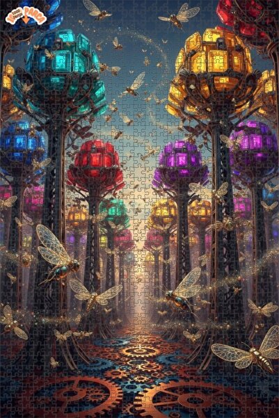 Teona Ahşap ألغاز خشبية مربعة الشكل من دايموند تريز آند ميكانيكال بيتايز مكون...