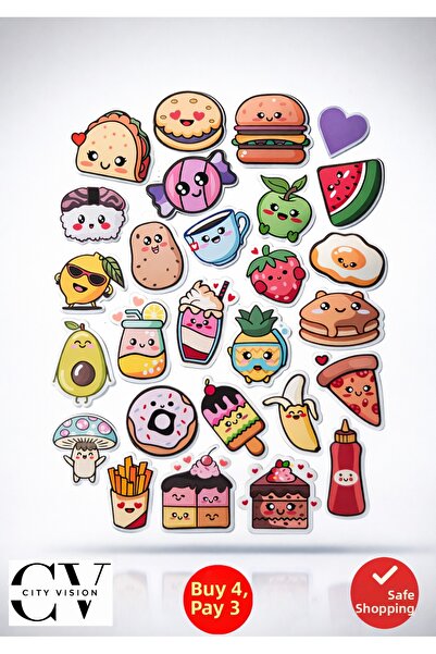 cityvision 28 de autocolante Emoji în culori vibrante