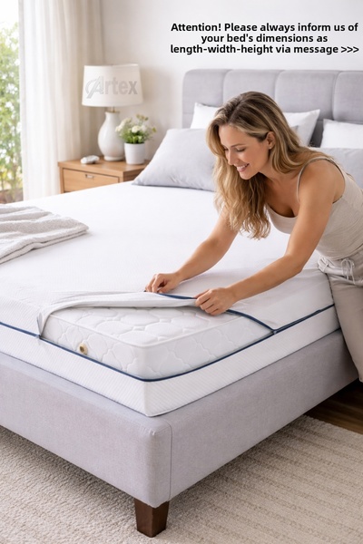 Artex Cover 180X200 Zippered Mattress Cover 180X200 Protector Special Product...