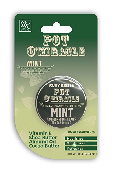 Kiss مرطب مكثف ومرمم للعناية بالشفاه بخلاصة النعناع 10 جرام