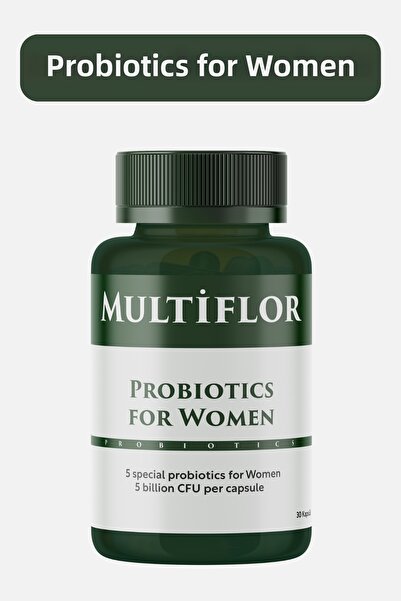 Multiflor بروبيوتيك للنساء 30 كبسولة