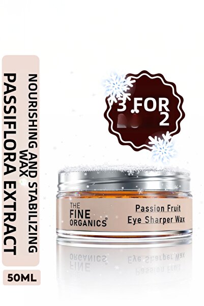 THE FINE ORGANICS مستخلص باسيفلورا المغذي لتثبيت الحواجب وشمع تصفيف الشعر 50 مل