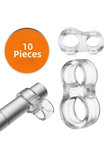 BERAWOND Plastic Door Handle Stopper Door Handle Buffer (10 Pcs)