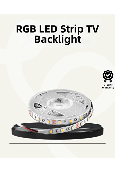 CT STONES Bandă luminoasă LED pentru spatele televizorului cu funcție de porn...