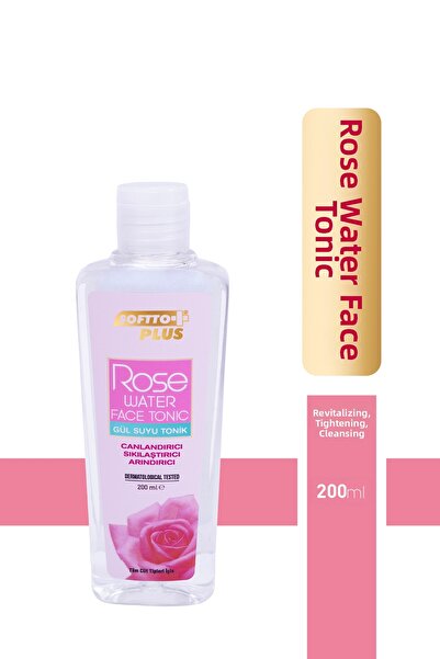 Softto Plus Rose Water Facial Tonic 200 ml