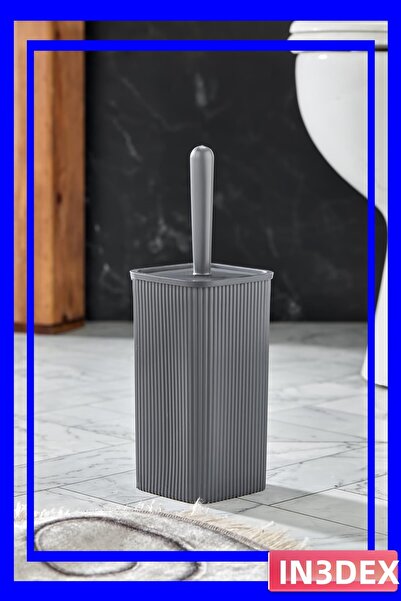 İN3DEX طقم تنظيف المرحاض الملون المدخن 2 قطعة