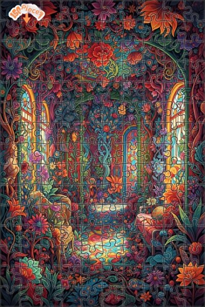 Teona Ahşap لوحة فنية من روييا بارك، لوحة خشبية مؤطرة ذات طابقين بمظهر اللوحا...