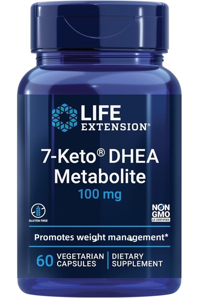 Life Extension 7-Keto Dhea Curcumin Trans Resveratrol Green Tea 100 Mg 60 Veg...