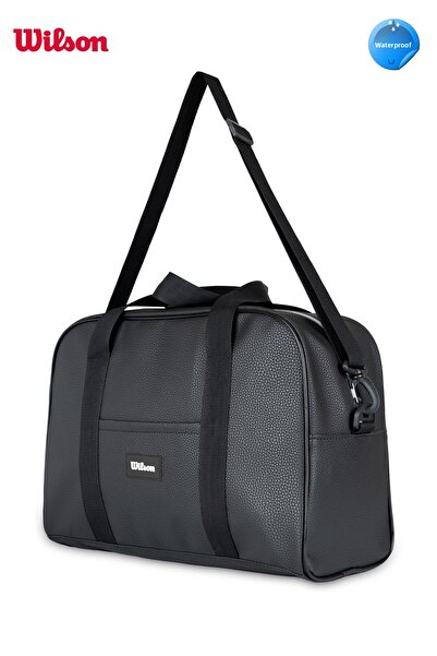 Wilson Licensed Vegan Leather Shoulder Strap Large Volume Unisex Waterproof T...