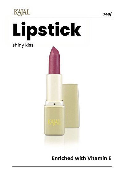 KAJAL أحمر شفاه مرطب ناعم الملمس ذو لمعة لؤلؤية – أحمر شفاه حريري مرطب من سيل...