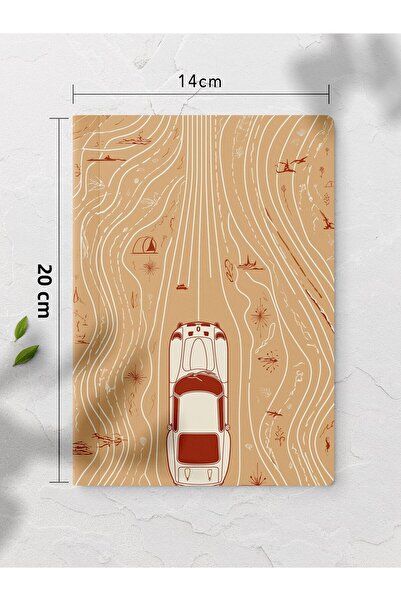 gxe.art Caiet fără linii Caiet de desen vintage Caiet de mașină Caiet de note...