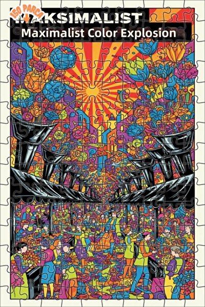 Teona Ahşap لغز خشبي بإطار مزدوج الطبقات من ماكسيمالست، 150 قطعة، 20×30 سم