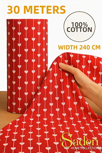 SADEN HOME 30 de metri țesătură cu model pentru lenjerie de pat - țesătură pe...