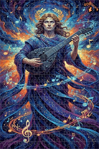 Teona Ahşap لغز خشبي مؤطر بطبقتين بمظهر لوحة زيتية لمغني أسطوري بوفوميت، 400 ...