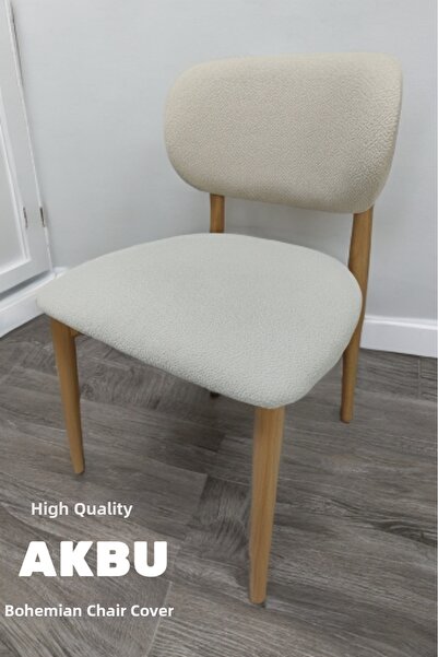 AKBU Bohemian Chair Cover New Model Elastic Chair Cover (50×52)Cm