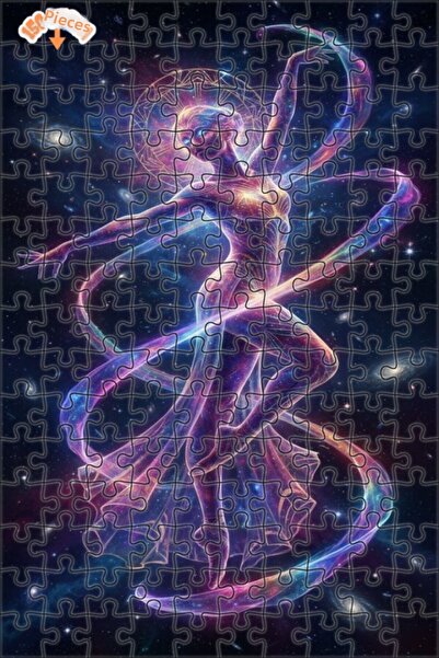 Teona Ahşap لغز خشبي بإطار مزدوج الطبقات من كوزميك دانسر 150 قطعة 20x30