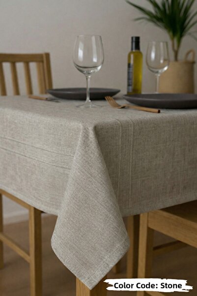 hanım's Colber Stain-Resistant Tablecloth 160X220 cm – Stylish and Durable