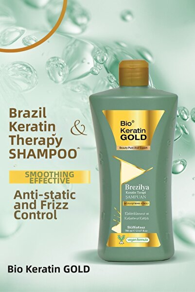 YİFOREVERS KOZMETİK Brazilian & Keratin Therapy Flattening Effect Sulfate Fre...