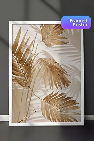 Postifull Pictură înrămată cu aur, cadru alb și poster, pictură verticală pe ...