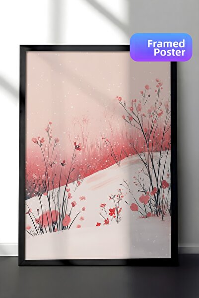 Postifull Tablou cu rama neagra, set de postere si rame, seria Comfort de Anu...