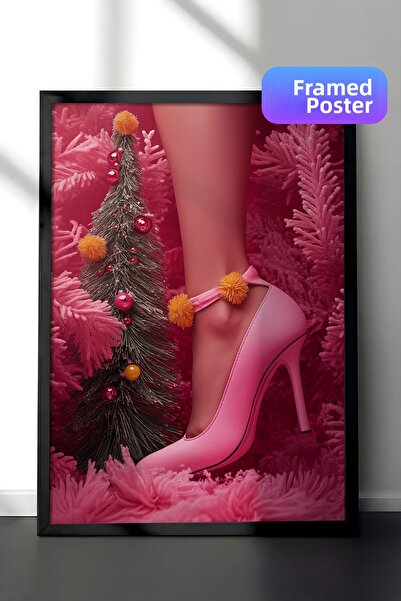 Postifull Tablou cu rama neagra, set de postere si rame, seria Comfort de Anu...