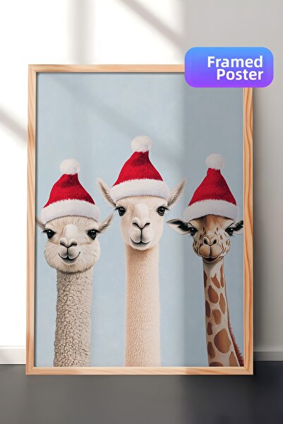 Postifull Tablou cu rama din lemn, set de postere si rame, seria Comfort de A...