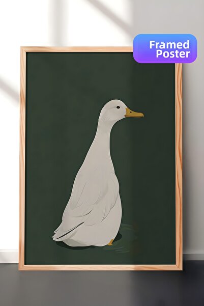 Postifull لوحة بإطار خشبي، Silly Goose، لوحة خشبية للمطبخ من سلسلة Comfort، ر...