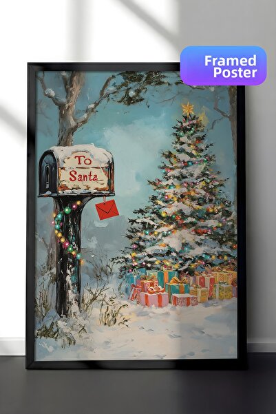 Postifull Tablou cu rama neagra, set de postere si rame, seria Comfort de Anu...