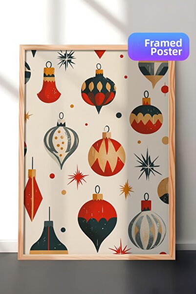 Postifull Tablou cu rama din lemn, set de postere si rame, seria Comfort de A...