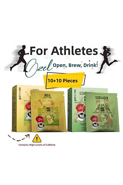 Schiller Open Brew Inner Filter Special for Athletes - Collagen and India Rob...