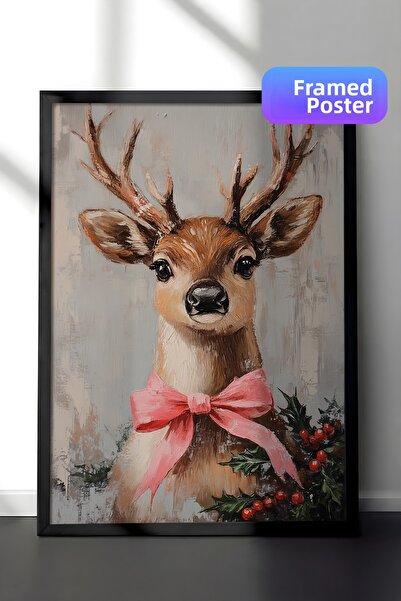 Postifull Tablou cu rama neagra, set de postere si rame, seria Comfort de Anu...