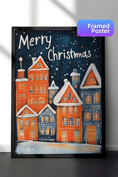 Postifull Tablou cu rama neagra, set de postere si rame, seria Comfort de Anu...