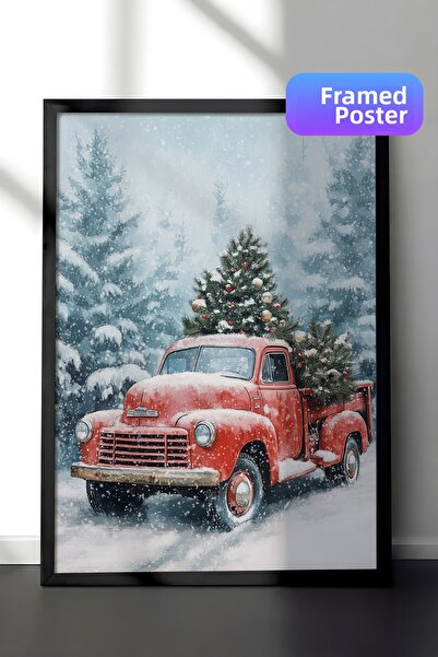 Postifull Tablou cu rama neagra, set de postere si rame, seria Comfort de Anu...